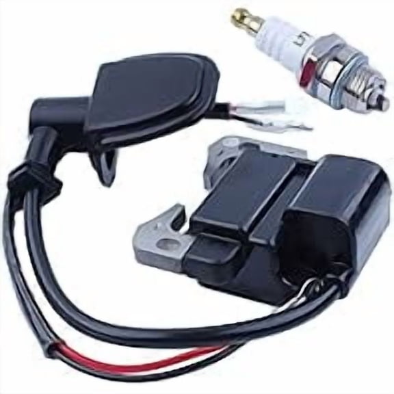 Ignition Coil Magneto Module Spark Plug for Robin EC04, NB411, BG411, CG411, 47-49CC Engines