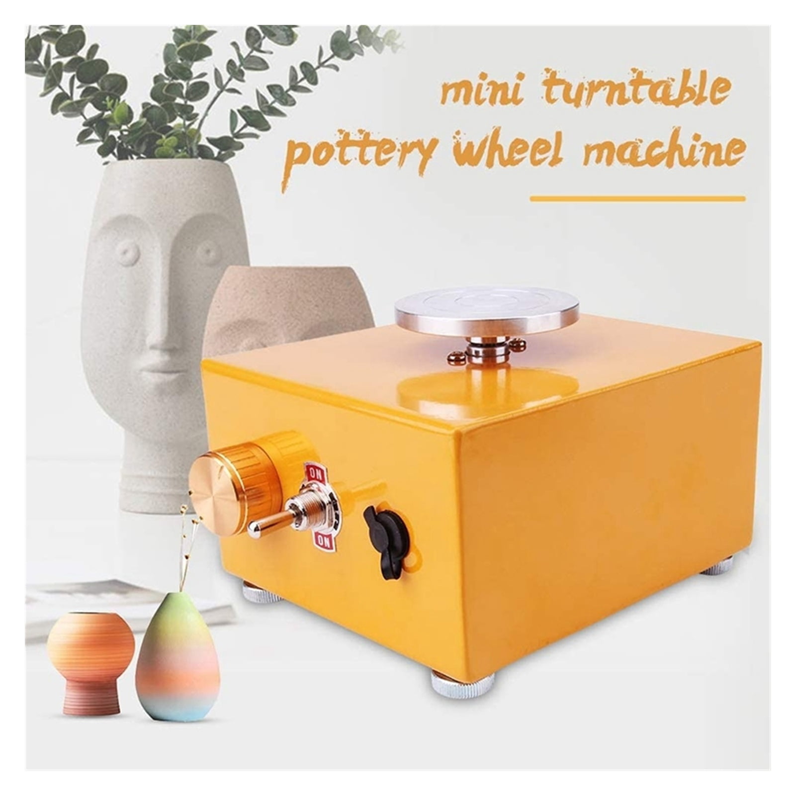 Ceramic Wheel Is Used For The Ceramic Dish Of The Wheel, From You Yourself Clay Wheel, With 3 Mini Mini ,Wide Ranging Usage