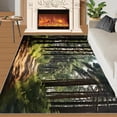 thumbnail image 3 of Forest Rugs for Bedroom - Trees Rug, Washable Rug, Nature Carpet for Living Room, Landscape Area Rugs, Forest Carpet, Scenery Home Decor & Gifts 4x6ft, 3 of 6