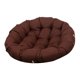 thumbnail image 4 of Silla de hamaca cojín silla de jardín tapete liviano lavable al aire libre cojín de asiento al aire libre color de café, 4 of 8