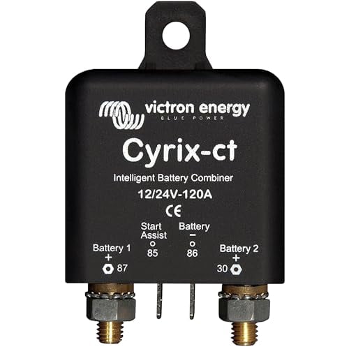 Victron Energy Cyrix-ct 12/24-Volt 120 amp Intelligent Battery Combiner