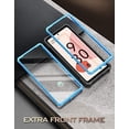 thumbnail image 2 of Poetic Étui Révolution pour Google Pixel 6 Pro 5G, Protecteur d'Écran Intégré Compatible avec Identification par Empreinte Digitale, Étui de Protection Robuste Antichoc avec Support, Bleu, 2 of 6