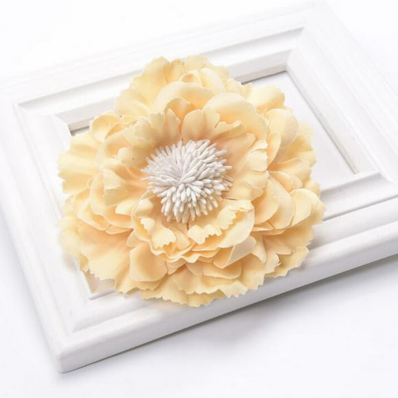 Cortina de ventana Clip de Cortina de flores Tiebacks Decoración navideña Cuerda Clip para cor trenzadas Hebilla Cordón decorativo tejido Mensual rosa amarilla Salvador Tieback de cortina