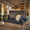 Black, variant on AwayHome 2-Seat HIPS All-Weather Outdoor Hanging Porch Swing with Cup Holders,Patio Swing Chair with Hanging Chains,Black