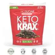 No Sugar Company Keto Krax Dark Chocolatey Sea Salt & Almond Bark Snack, 200g