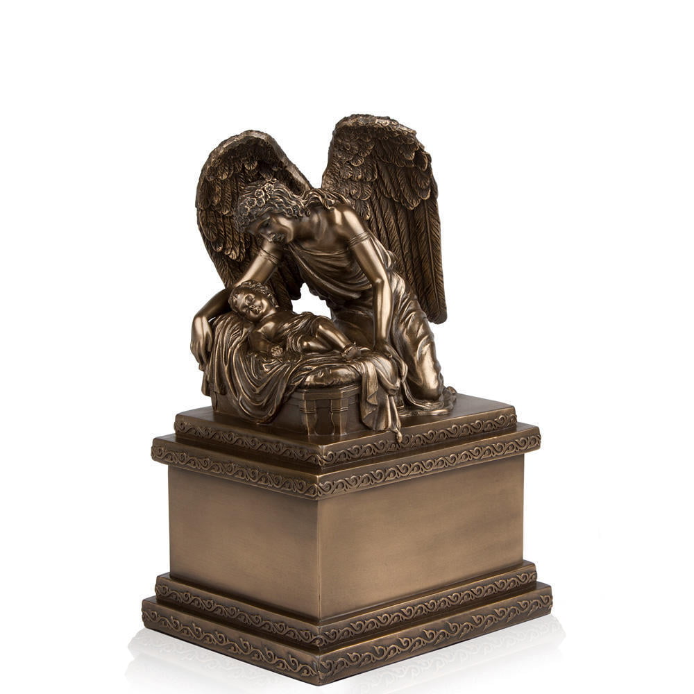 Perfect Memorials Bronze Angel And Child Cremation Urn 