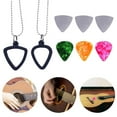 thumbnail image 4 of Guitar Pick Holder Necklace with 6 Picks Compact Guitar Picks Keeper Guitar Pick, 4 of 5