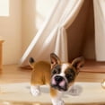 thumbnail image 4 of Lifelike and Cute Frenchie Stuffed,Realistic Plush French Bulldog Toy, Adorable Little Puppy for Dog Lover or Plushie Collector,Great Gift, 4 of 5