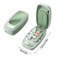 thumbnail image 2 of 2026 Adjustable Pill Cutter & Splitter - Accurate Centering Device for 1/2 1/4 Pills, Portable Household Gadget for Daily Use, Perfect Year of The Horse & Home Necessity, 2*3.9in, C, 2 of 6