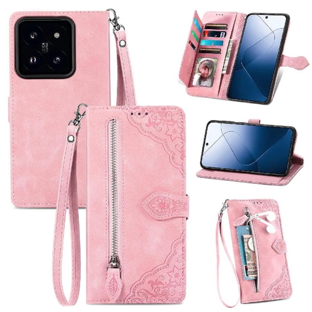Funda billetera anti-golpes para GANGXUN Xiaomi 14T Pro , ideal para día a día y trabajo