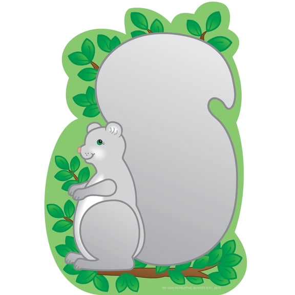 SHAPES ETC. Large Notepad - Squirrel