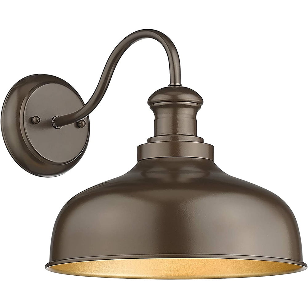 Farmhouse Gooseneck Barn Lights, Industrial Outdoor Wall Sconces