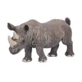 thumbnail image 2 of Estatua de rinoceronte, modelo de rinoceronte de simulación, animal pequeño, juguete de rinoceronte, modelo de rinoceronte, el mejor de su clase, 2 of 9