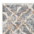 thumbnail image 6 of SAFAVIEH Isabella Trena Geometric Trellis Runner Rug, Silver/Ivory, 2'2" x 7', 6 of 8