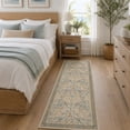 thumbnail image 2 of Moynesa 2' x 6' Hallway Runner Rug Vintage Floral Bird Non Slip Entryway Rug with Rubber Backing Machine Washable Laundry Runner Rug Long Indoor Carpet Entrance Floor Mat Runner for Kitchen Laundry, 2 of 9
