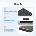 thumbnail image 4 of Caja de adaptador externo de 6TB caja de disco duro de plástico a prueba de golpes para SSD SATA de 2,5 pulgadas Universal  Accesorios Electrónicos, 4 of 9