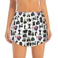thumbnail image 2 of Picia Cool Camera Pattern Women's 2 in 1 Athletic Running Shorts High Waisted Workout Casual Gym Sweat Shorts with Comfy Liner Zipper Pockets-XX-Large, 2 of 9