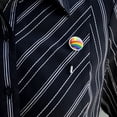 thumbnail image 3 of Double Rainbow Pride Arc Stick Pin Stickpin Hat Brooch, 3 of 5