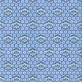 thumbnail image 1 of Ahgly Company Machine Washable Indoor Square Transitional Tron Blue Area Rugs, 8' Square, 1 of 7