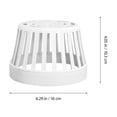 thumbnail image 2 of Miangastore Drainage System Garden Filter Cover White 1Pack 6.7x6.7x4in, 2 of 9