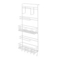 thumbnail image 2 of UUHYTG 6 Tier Multifunctional Refrigerator Hanging Rack, Kitchen Over The Door Spice Organizer Shelf, Space Saving Storage Rack for Condiments Foil Wraps Supplies, 2 of 6
