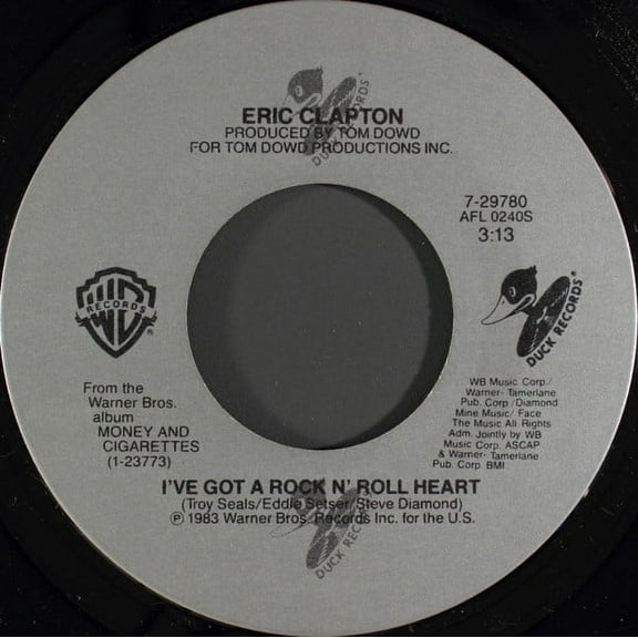 Eric Clapton – I've Got A Rock N' Roll Heart / Man In Love (7" 45RPM Vinyl) (New)
