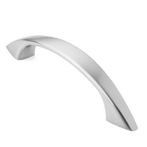 Cauldham Solid Kitchen Cabinet Arch Pulls Handles 3 Hole Centers