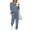 Blue Purple, variant on Sweatsuits Womens Loungewear Set Tracksuit Long Sleeve Pajamas Set with Pockets 2 Piece Outfits Lounge Sets