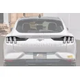 thumbnail image 2 of Replacement For 2021-Present Ford Mustang Mach E Models | Factory Style CARBON FIBER Rear Tail Light Trim Bezel Insert Cover Pair VENT-931-BKCF, 2 of 12
