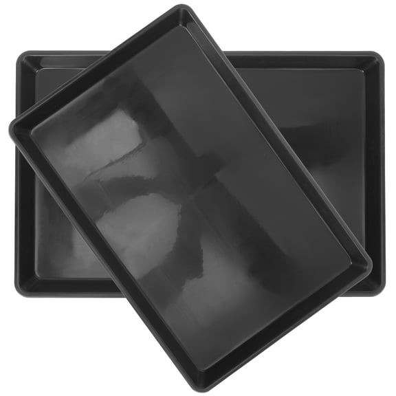 LOLIPPYY 2Pcs Plastic Pet Cage Base Tray for Rabbit and Dog Cage with Leakproof Stable Design
