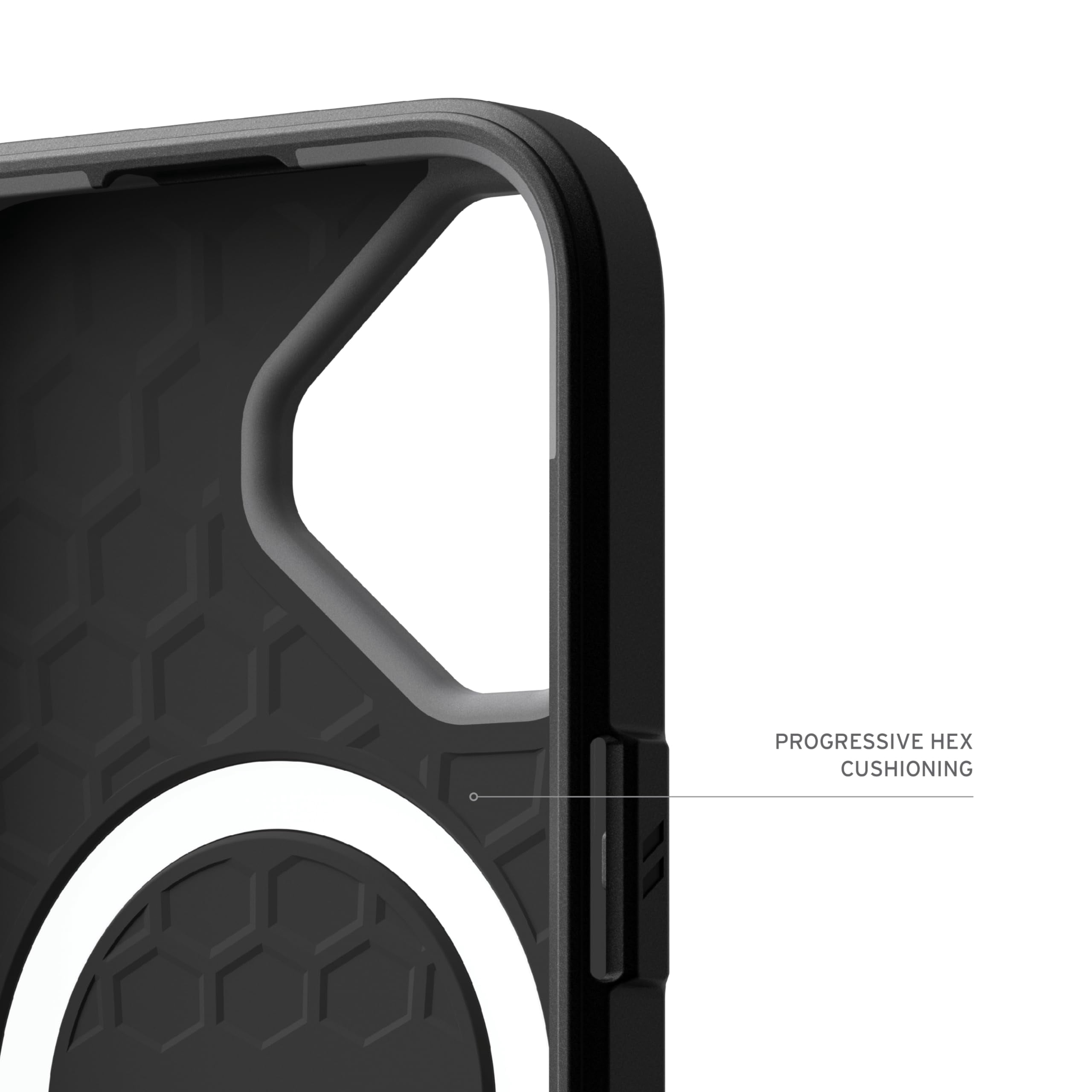 UAG iPhone 16 Plus Case 6.7" Civilian - Compatible with MagSafe Charging Rugged Slim Sleek Shockproof Anti-Slip Military Grade Protective Cover, Black