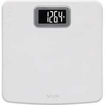 Taylor 400 Lb. Capacity Digital Bathroom Scale White
