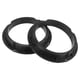 thumbnail image 1 of 2pcs negro 6.5 "círculos de adaptador de espaciador de montaje de altavoces de audio, 1 of 1