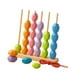 thumbnail image 2 of Juego de cuentas de madera, juego de bloques apilables y secuenciables, juego educativo de clasificación de colores para niños en edad preescolar., 2 of 8