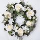 thumbnail image 4 of Guirnalda artificial de flores, guirnalda colgante, guirnalda floral para granja Blanco, 4 of 9