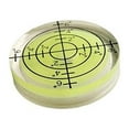thumbnail image 2 of 3 Pieces 32mm Horizontal Bubble Level Spirit Eye High Precision Mini Round Measuring Kit Leveler for Desktop Wood Work Furniture, 2 of 8