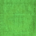 thumbnail image 1 of Ahgly Company Indoor Square Oriental Green Industrial Area Rugs, 3' Square, 1 of 4