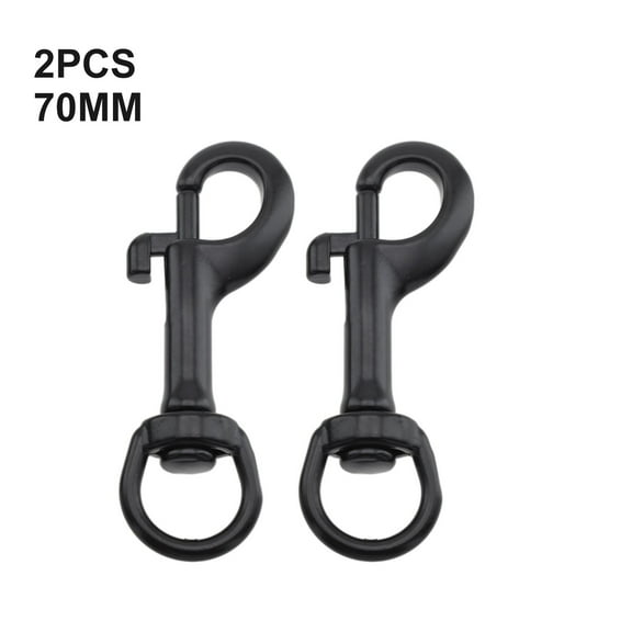 316 Stainless Steel Black Single Hook Swivel Eye Bolt Snap Hook For Scuba Diving Pet Leash Flag Camping Tent No Rust Accessories