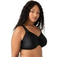 thumbnail image 2 of Wacoal Women's Basic Beauty Underwire Bra, Black, 44DDD, 2 of 11