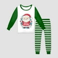 thumbnail image 5 of Gubotare My First Christmas Baby Girl Pajamas Girls' Long Sleeve Top and Pants,2 Piece Pajama Set Size 10-11 (Green,10-11 Years), 5 of 5