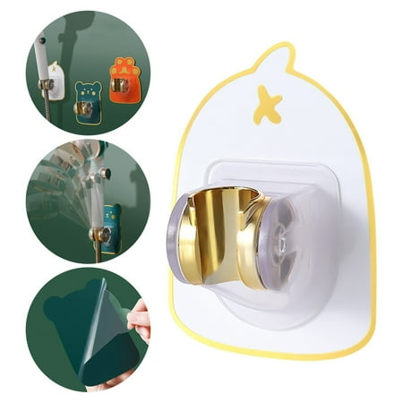 

Sale Clearance Punch- Shower Bracket Bathroom Universal Shower Head Fixed Artifact Adjustables Nozzle Hanging Seat Nozzle Wall Seat Bottom