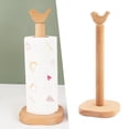 thumbnail image 4 of Soporte de toalla de papel moderno, estante de cocina de tejido de piezaza, soporte de toalla de animales de dibujos animados, organizador para el pájaro Soledad portarrollos de papel, 4 of 10