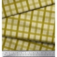 thumbnail image 3 of Soimoi Cotton Poplin Fabric Check Check Printed Craft Fabric by the Yard 56 Inch Wide, 3 of 3