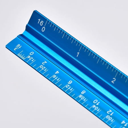 HEIBIN Aluminum Architect Scale, Triangle Scale, Blueprint Scale ...
