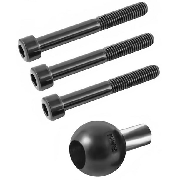 RAM MOUNT MOTORCYCLE HANDLEBAR CLAMP BAS W/ M8 SCREWS RAMB367U