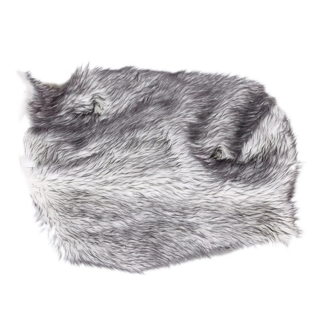 Relleno Suave de Cesta de de Piel Sintética Del Bebé Recién Nacido para Los Apoyos de Foto de Fotografía - Gris Cro Sunnimix Manta para bebé
