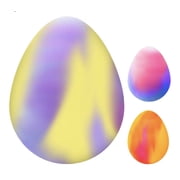 Schylling Needoh Dippin Dazzler - Sensory Squeeze Egg , Changes Color