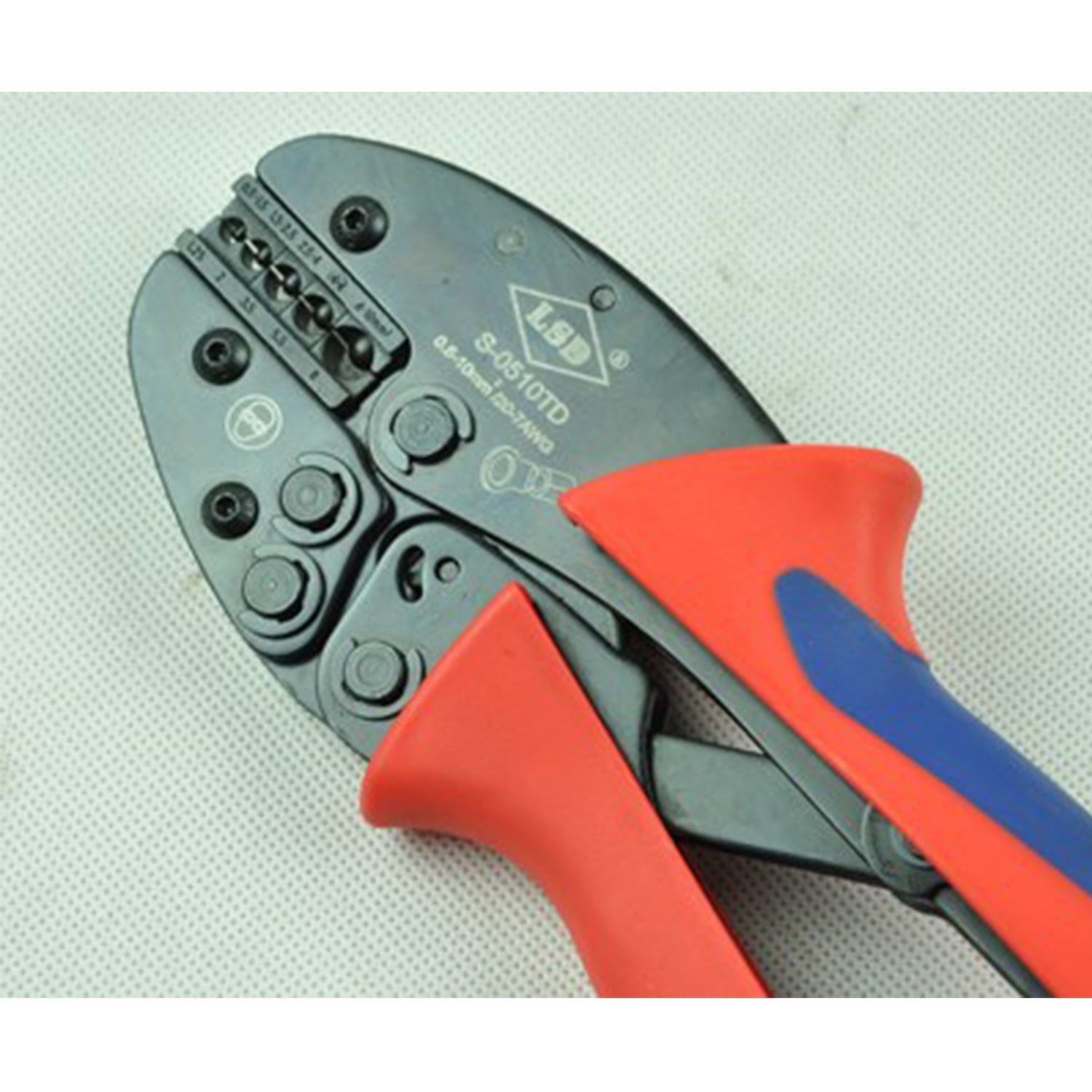 Ratchet Terminal Crimping Tool for Non Insulated Terminal And Connector 0.5-10mm² Manual Crimping Plier ,Durability That Lasts