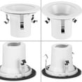 thumbnail image 6 of 4" Satin White Recessed Open Trim for 4" Housing (P804N series), 6 of 6