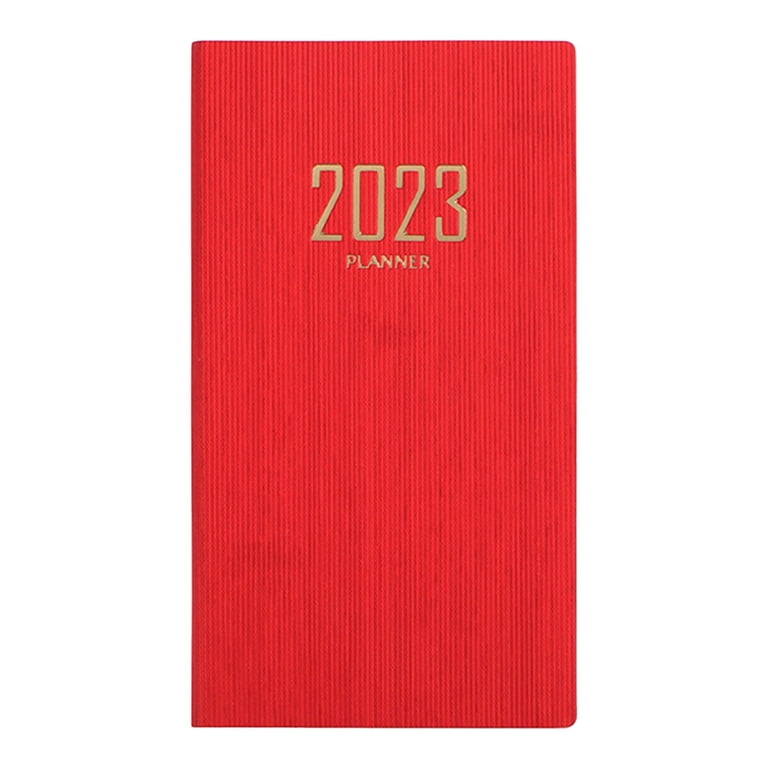 AURIGATE Daily Planner 2023-2024 - Daily Planner One Page Per Day, Page A  Day Calendar A6 Day Planner, 365 Days Fully Lined & Dated Journal Notebook,  3.7. x 6.8, Agenda for 365